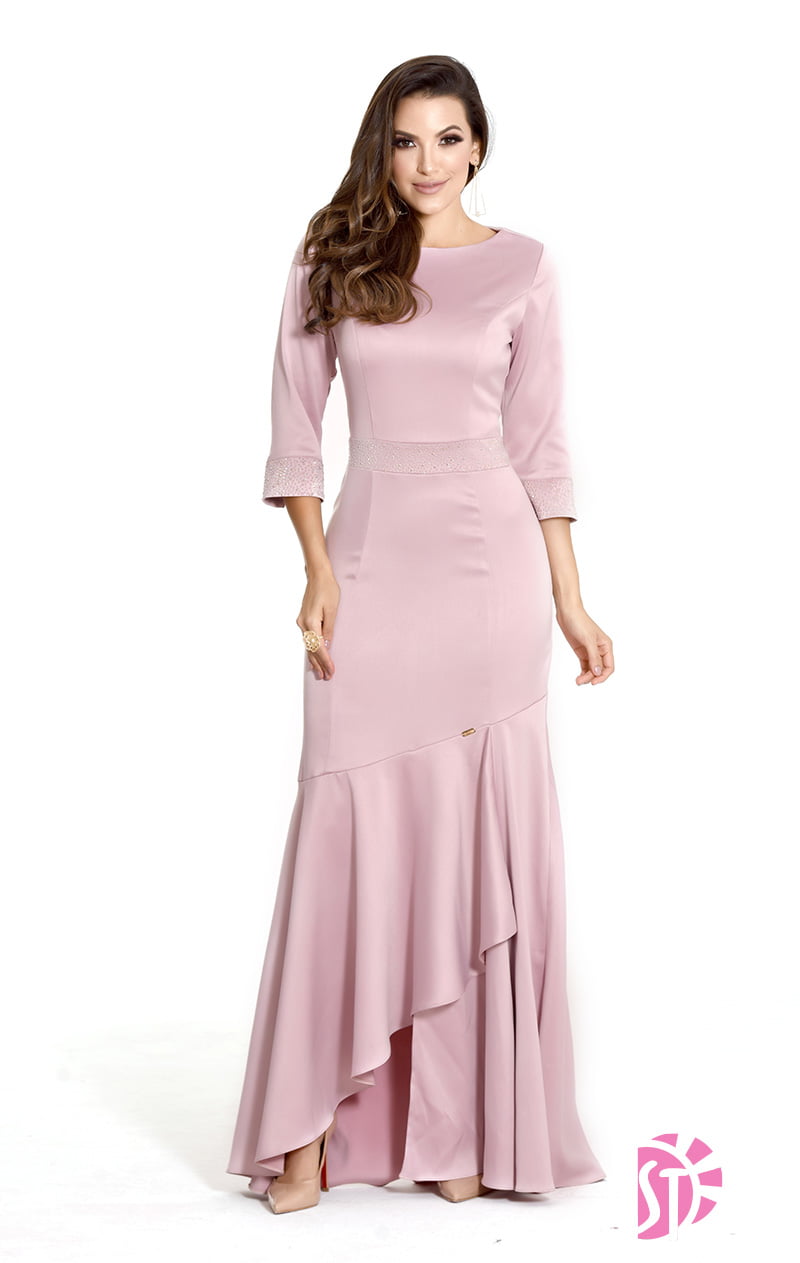vestido de madrinha moda evangélica