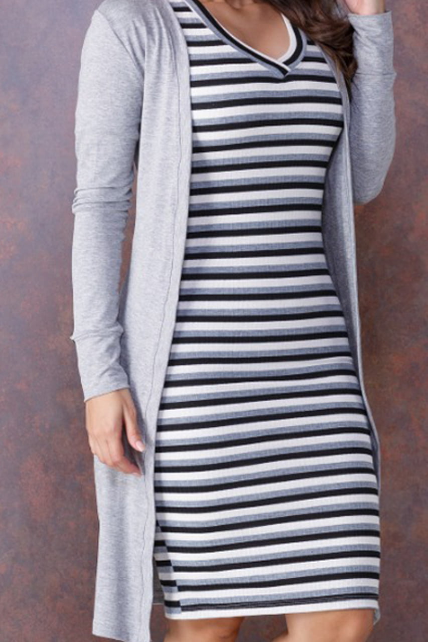 cardigan vestidos feminino