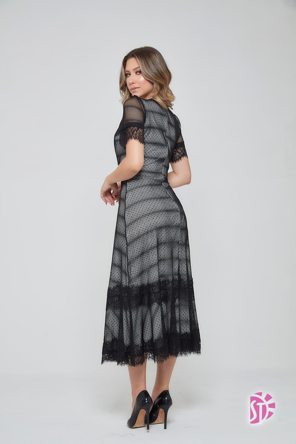 vestido de festa moda evangélica